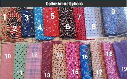 collar fabric options