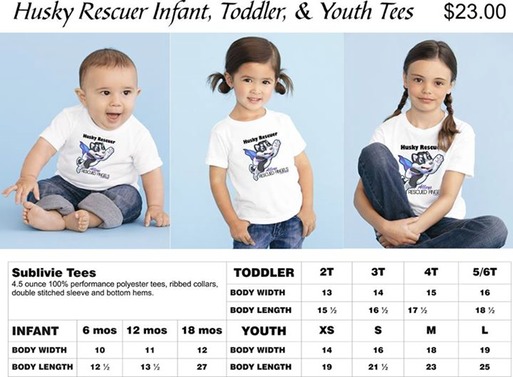 Child husky tshirts