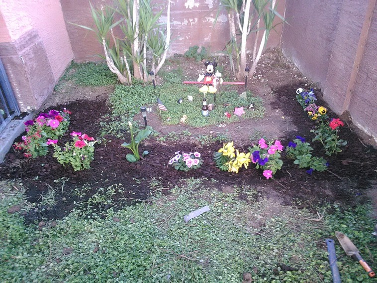 Mama's final resting place